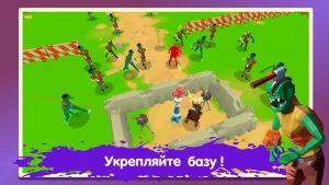 Two Guys & Zombies 3D По сети (Мод меню на много денег и алмазов, бессмертие) на Андроид-02